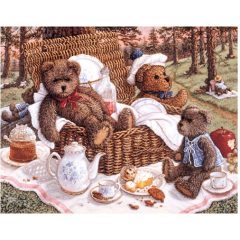 5100 0334 Bears Picnic by Janet Kruskamp