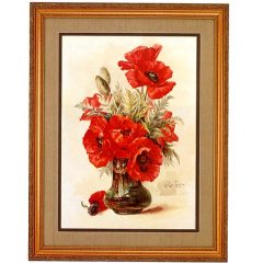 3100 1505 Red Poppies – by Paul de Longpre