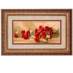 3100 2051 A Panel of Carnations – by Maud Stumm