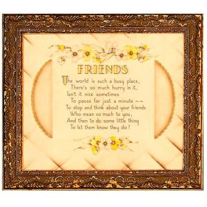3346 2845 Framed Motto Picture