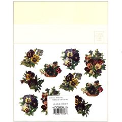 6400 0003 Victorian Fold & Seal – Floral with Girls
