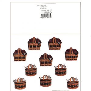 6400 0043 Fold & Seal – Apples & Birdhouse
