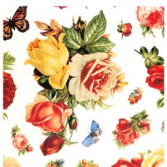 6420 0004 Gift Wrap: Victorian Rose