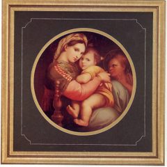 3100 1376 Madonna of the Chair – by Raphael