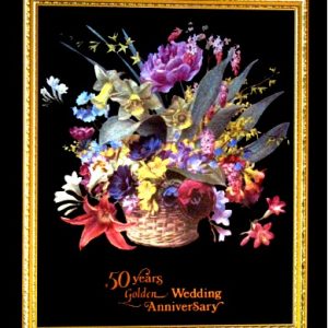 0620 0561 50th Golden Wedding Anniversdary